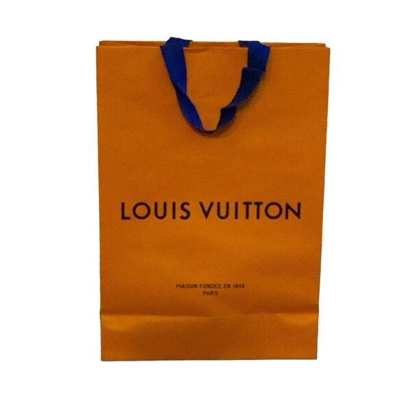 Louis Vuitton 10”x14”x4” Empty Gift Shopping Bag - Empty Replacement Tote - Picture 1 of 6